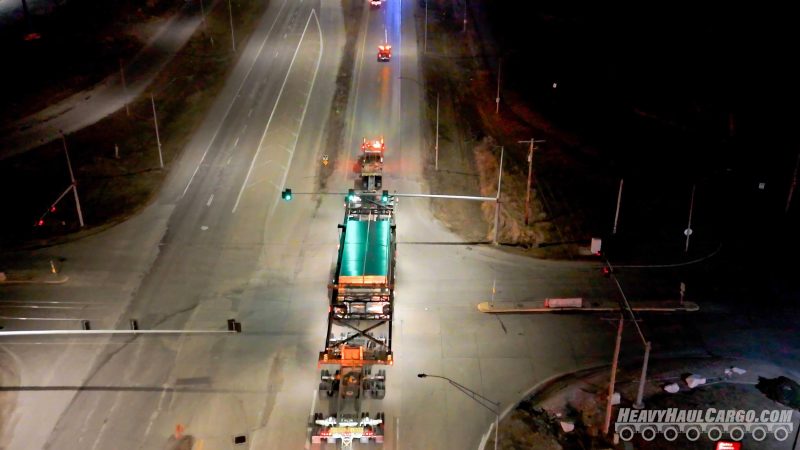 Boiler Transport Heavy-Haul-Cargo